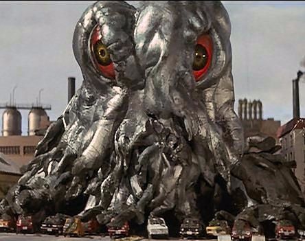 This is a close up of Hedora aka The Smog Monster that I feel resembles our bride's monster (much larger, of course)