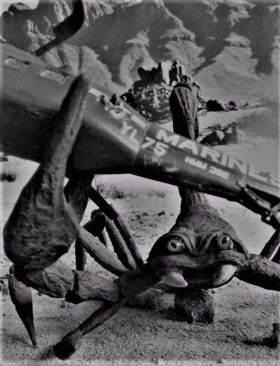 Using my photo editor, I made a black and white shot of the battle to resemble footage in the actual film. My scene is in the desert whereas the battle with the Mexican army towards the end of the film took place in a sports colosseum.