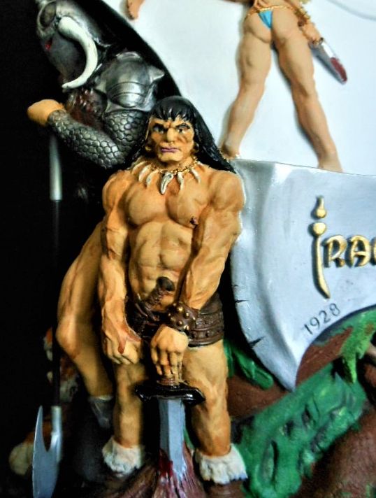 Who else but Conan the Barbarian?
